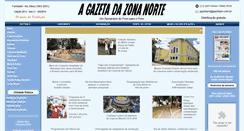 Desktop Screenshot of gazetazn.com.br